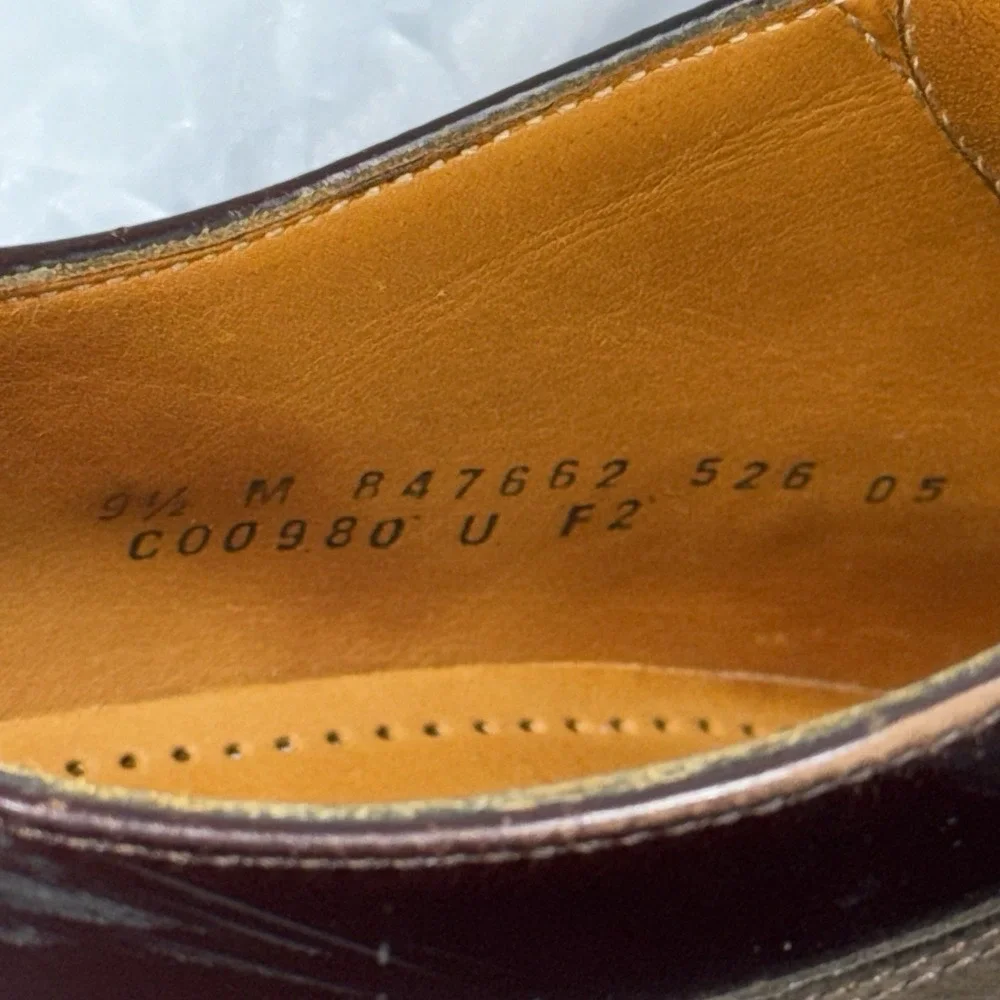 Cole Haan City Waterproof Lace Up Casual dress Shoes Brown Leather Men's Sz 9.5